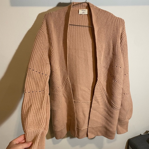 Wilfred Blush Pink Cardigan Sweater - Picture 4 of 5